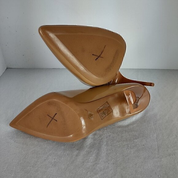 Azalea Wang Stiletto Pointed Toe Pump in Dark Nude Size 10 (4.75” heel height) - Picture 9 of 10